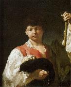 Giovanni Battista Piazzetta Beggar boy Sweden oil painting artist